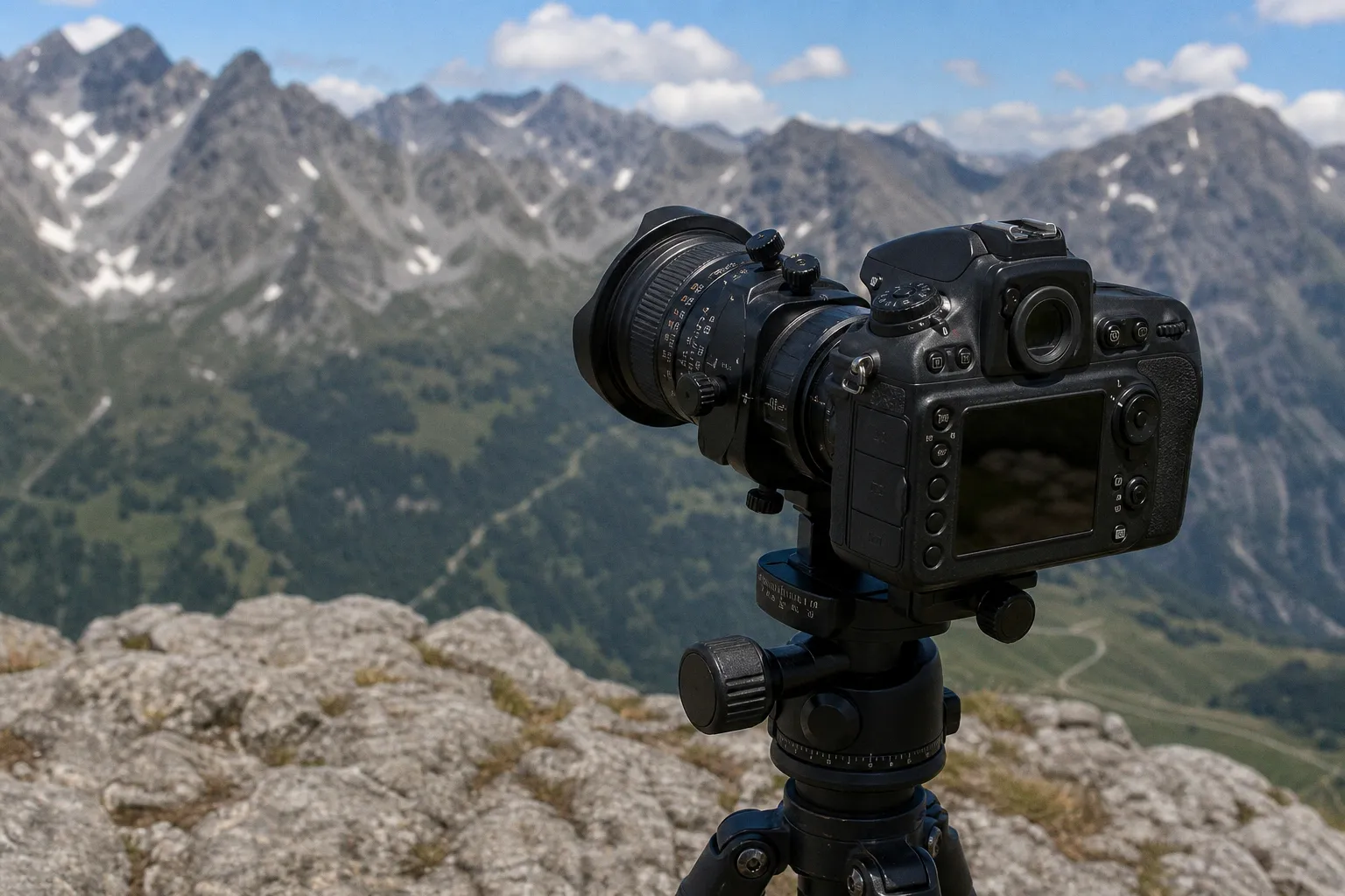 Objectifs à décentrement : maîtriser la géométrie dès la prise de vue en montagne