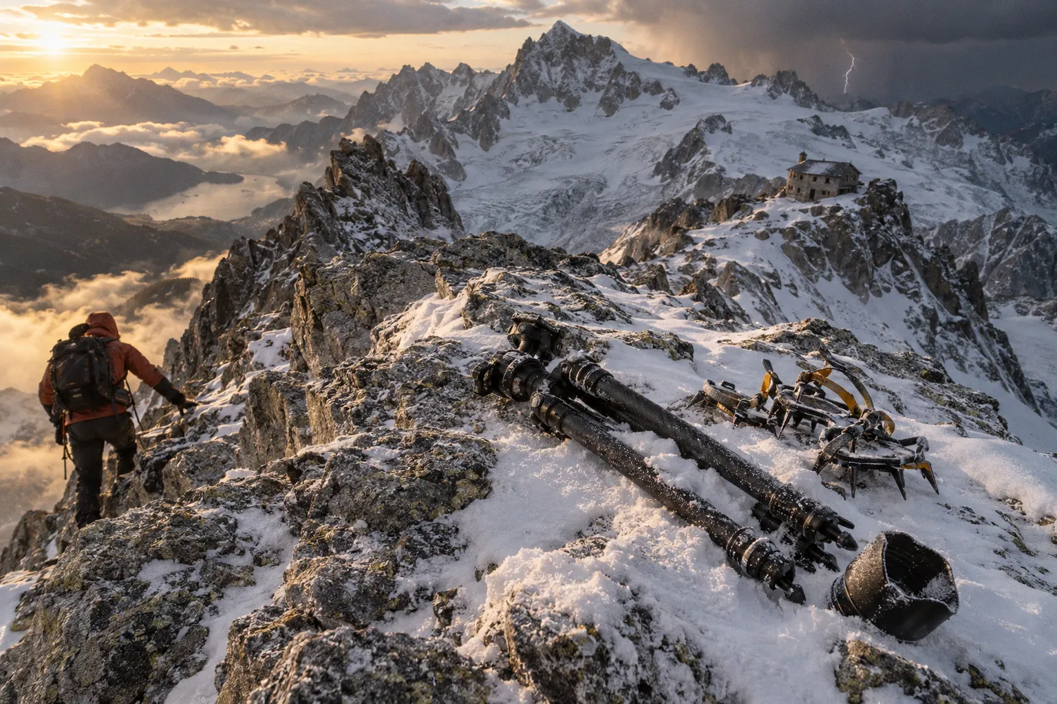 Photographie de tempête en montagne : mes précautions vitales