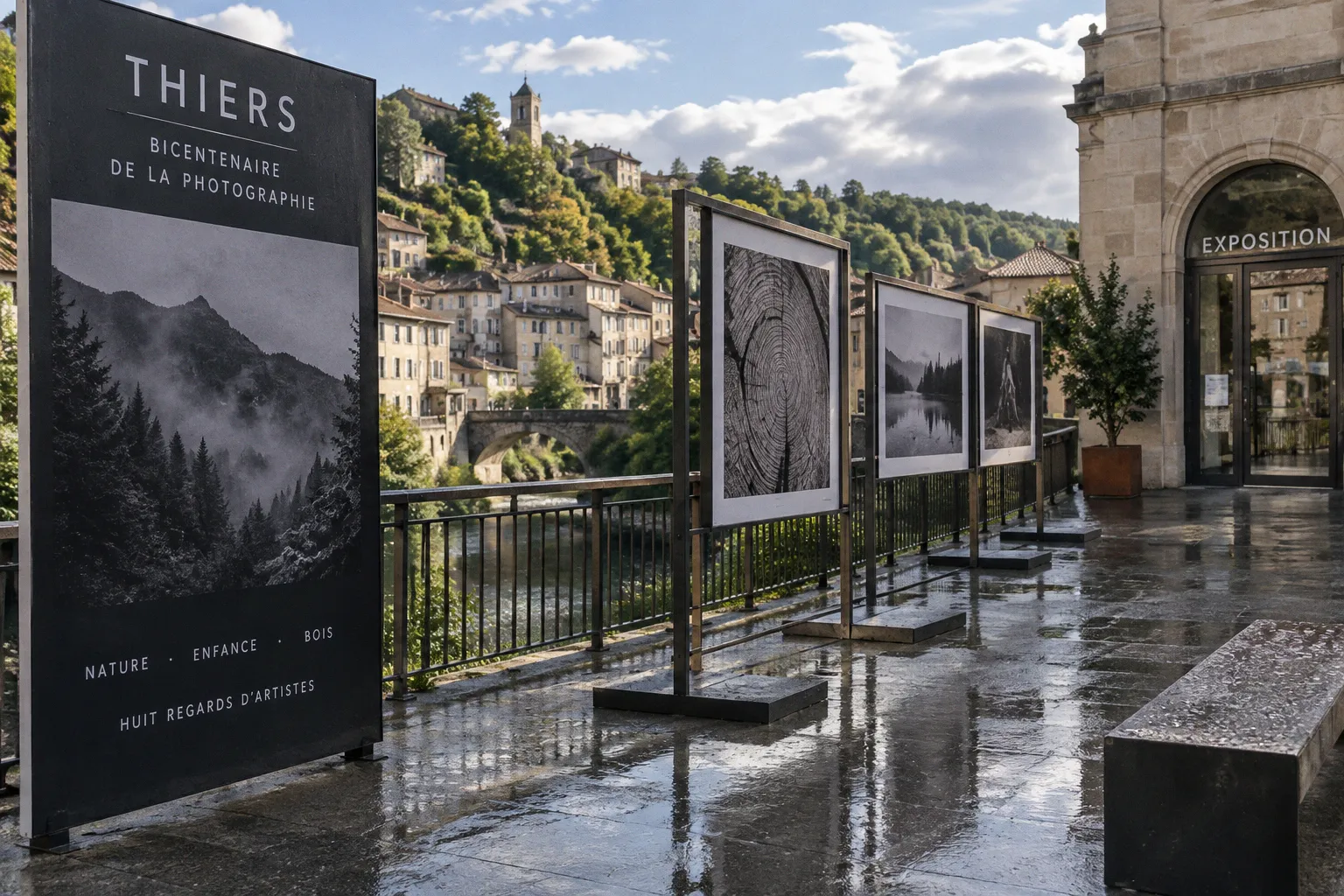 Thiers : huit regards d'artistes sur la nature et le bois pour le bicentenaire