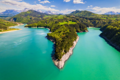 Lac-de-Monteynard-Savel-Matheysine-photographie-aerienne-drone-©-Brieuc-Coessens-ImaginAlp_Photographe-realisation-video-drone-Alpes-Isere-7
