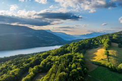 Lac de Laffrey Matheysine_Photographie aérienne drone © Brieuc Coessens Imagin'Alp_Photographe réalisation vidéo drone Alpes Isère (923)